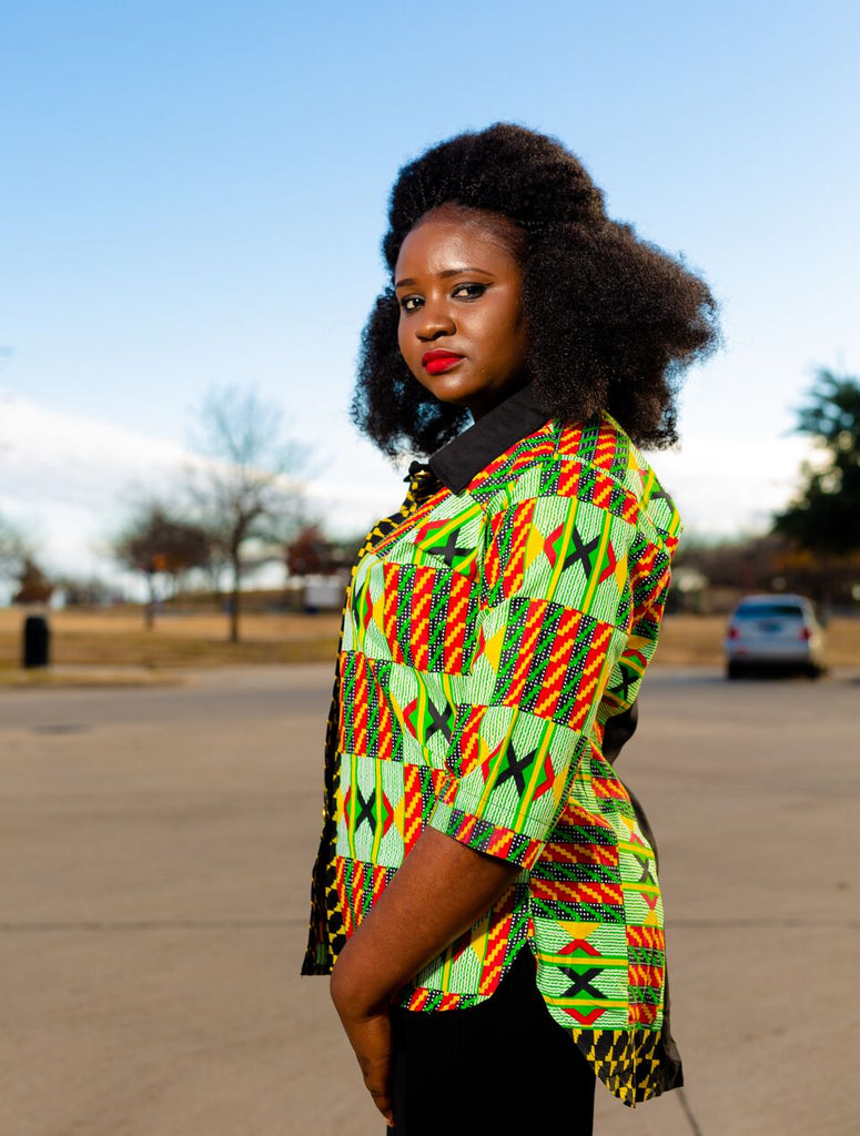 Lupita: Lovely Ankara Top