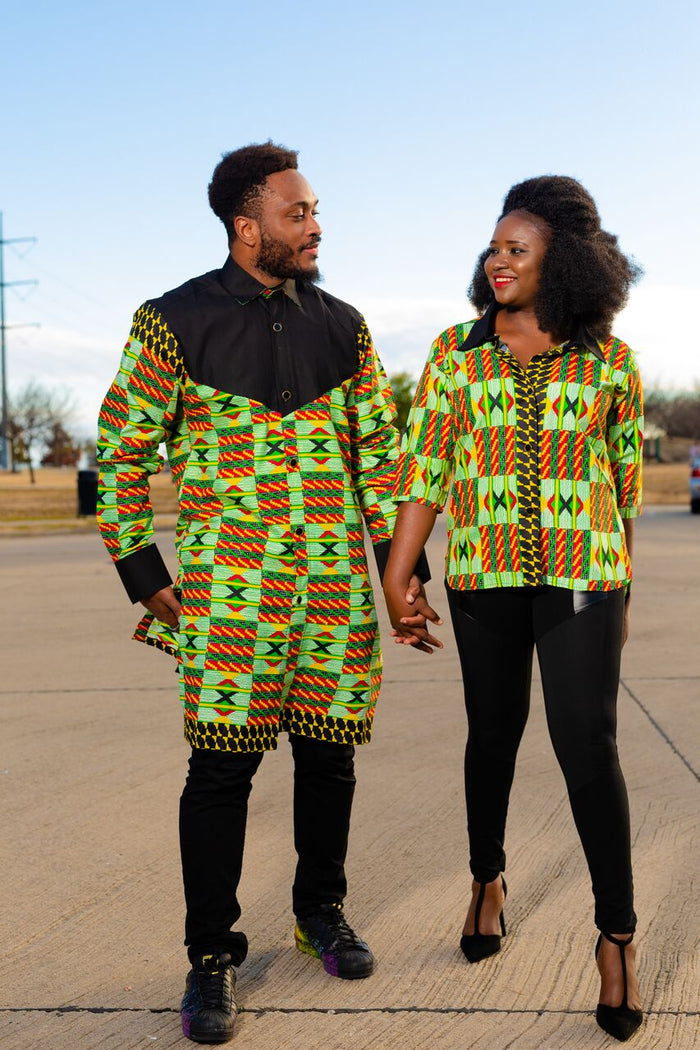 Wakanda: Lovely Ankara Tops for couples