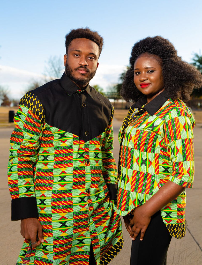 Wakanda: Lovely Ankara Tops for couples