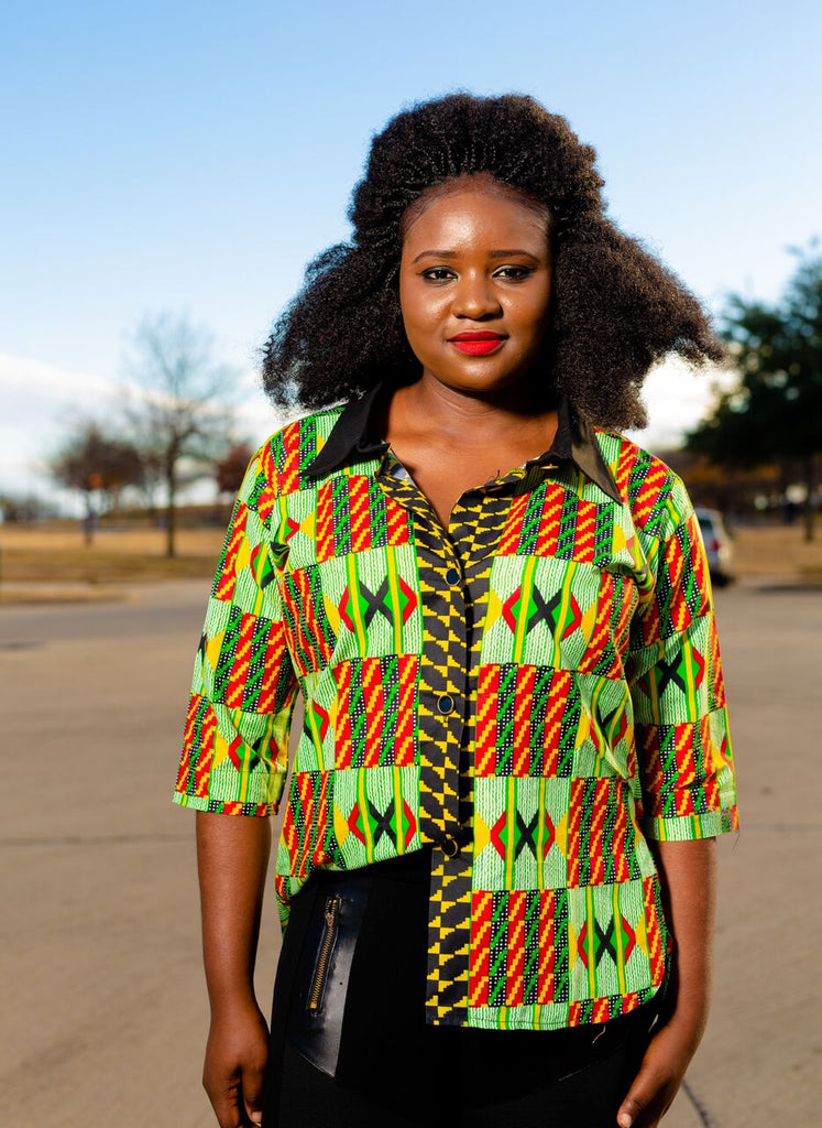 Lupita: Lovely Ankara Top