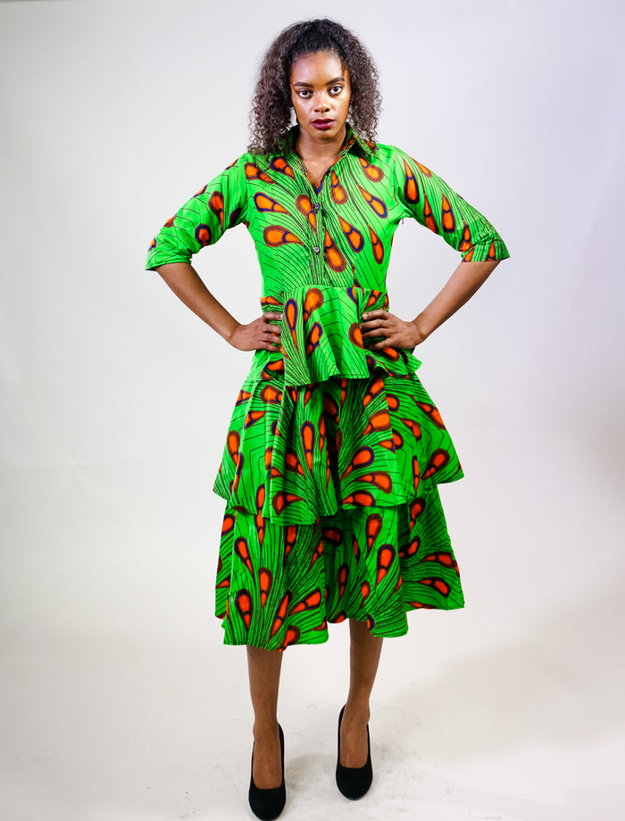 Dammy: First-class tiered Ankara with style