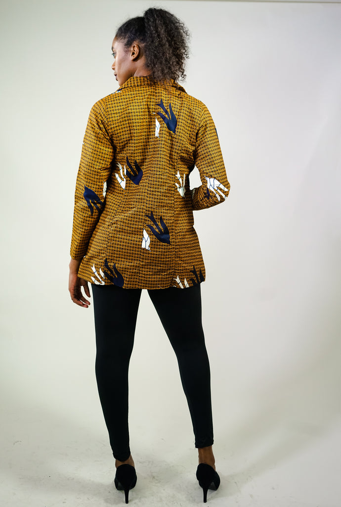 Ilya African Print Blazer Jacket