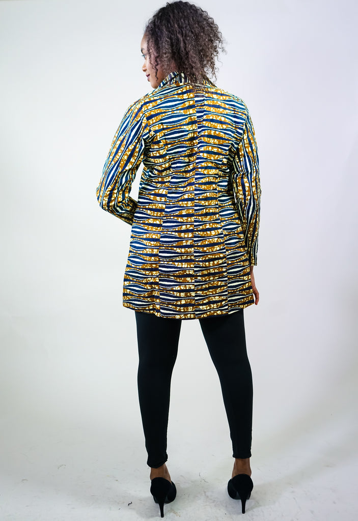 Adanna African Print Blazer Jacket