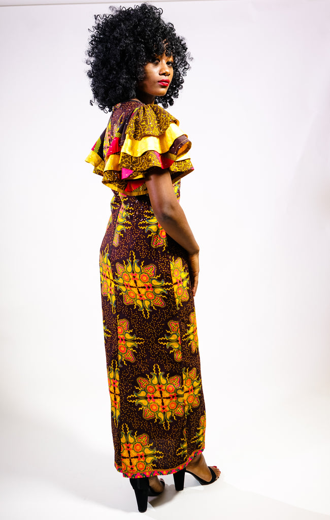 CY: Turn Up With This Ankara Print Dress Anytime, Anywhere