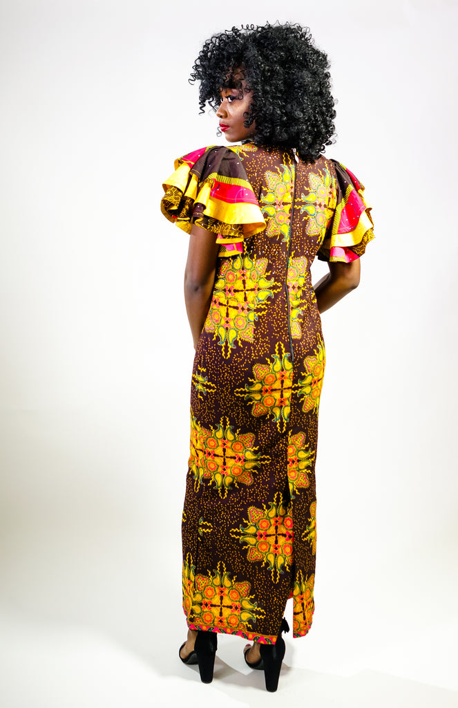 CY: Turn Up With This Ankara Print Dress Anytime, Anywhere