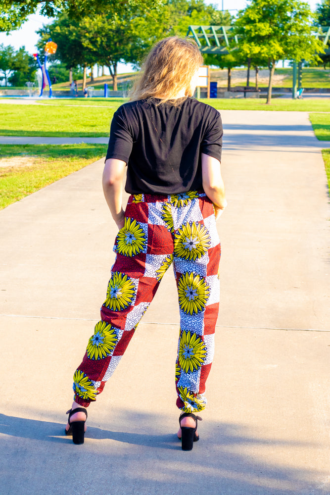 Clara: Turn up with this Ankara Pant anytime, anywhere African Print