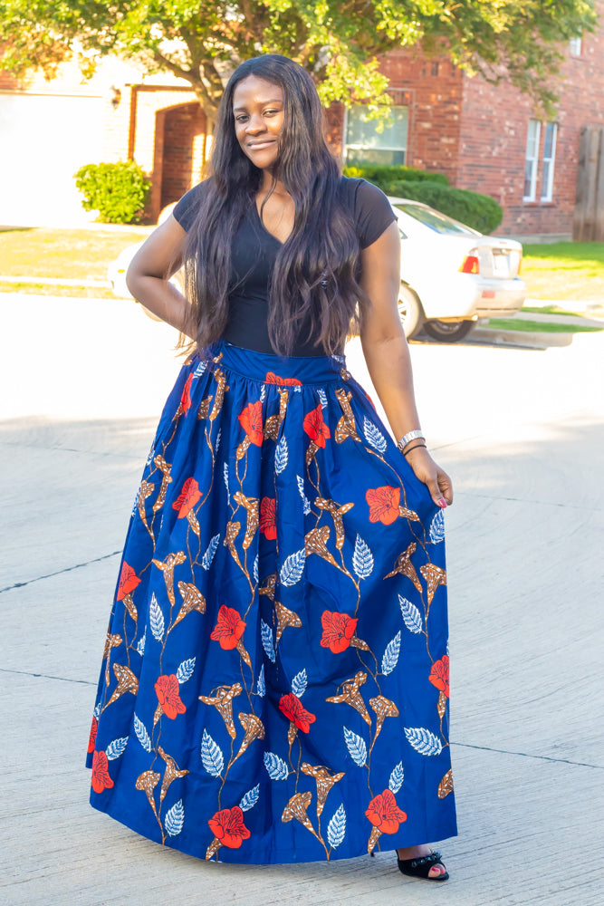 Delilah African Print Skirt Ankara Skirt