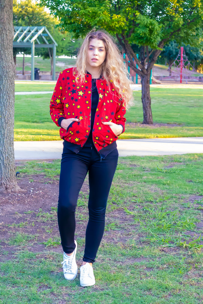 Barbara: Unisex African Print Jacket