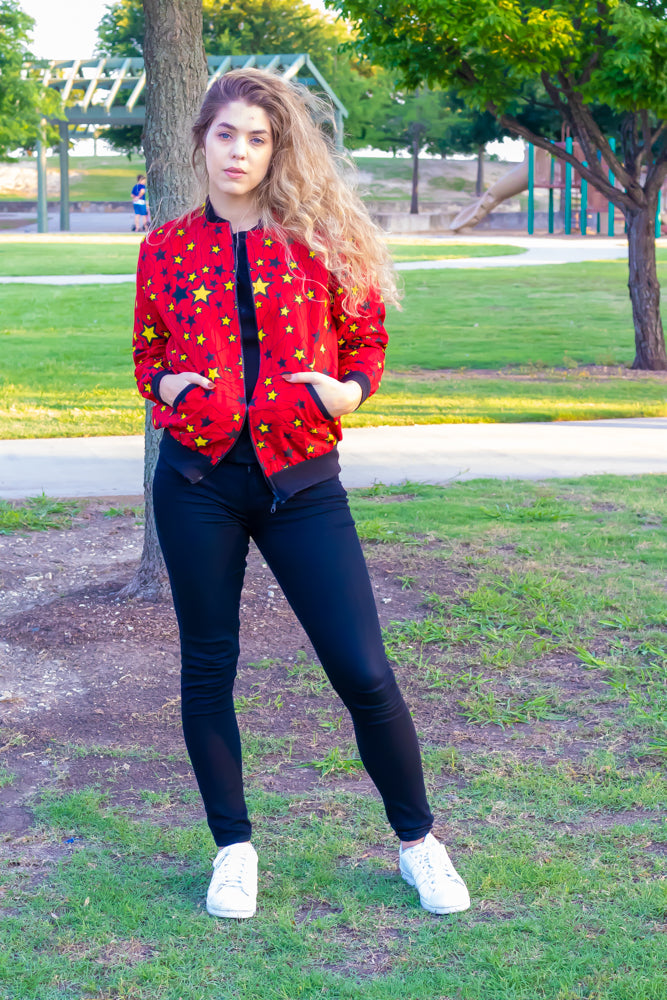 Barbara: Unisex African Print Jacket