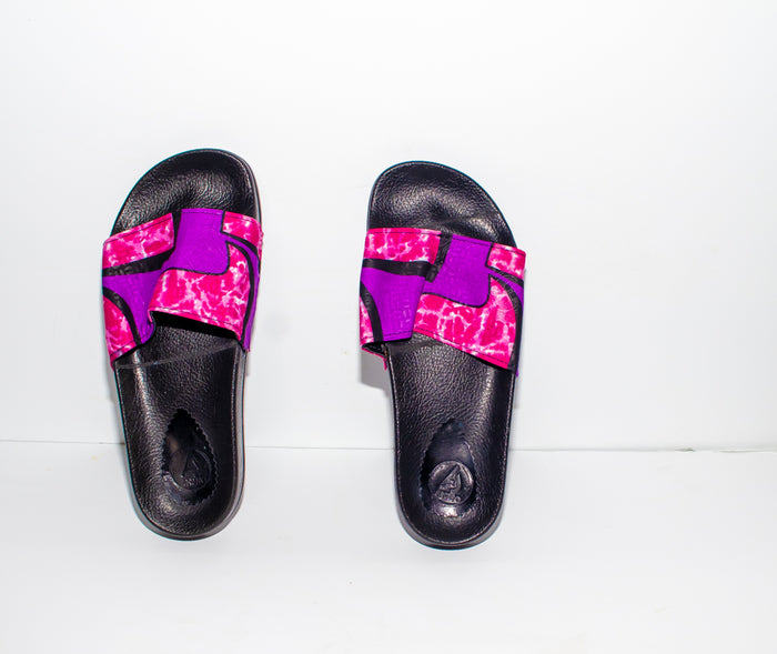 Aubrey:  Ankara Slides For ladies Beautiful Touch of African Touch