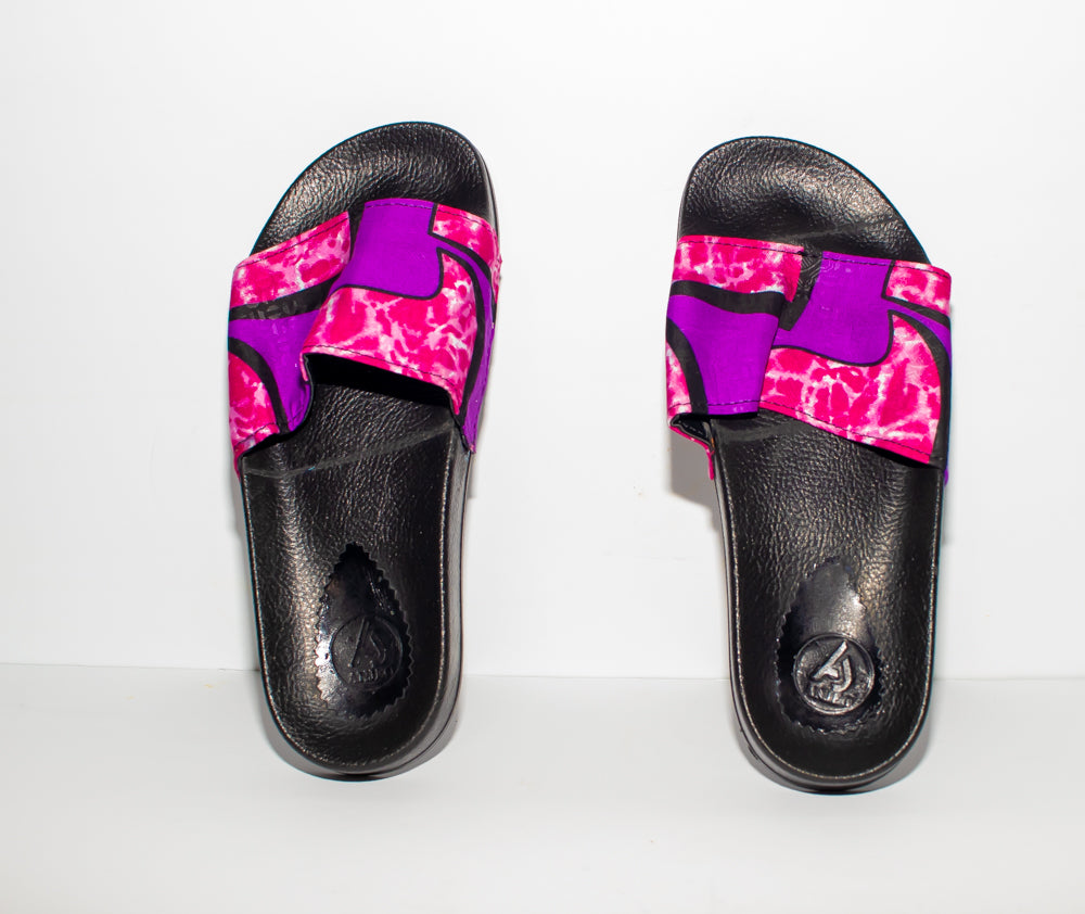 Aubrey:  Ankara Slides For ladies Beautiful Touch of African Touch