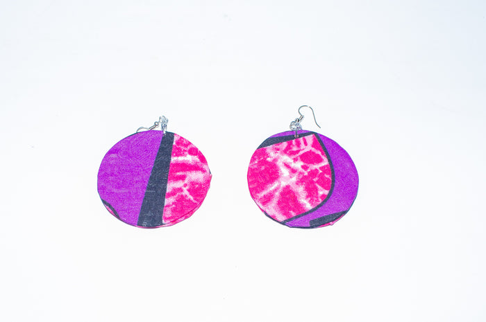 Ellie: Stylish African Print Earing