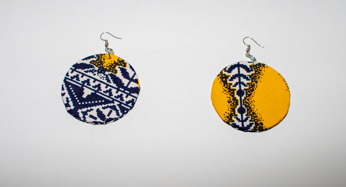 Allison: African Print Earings For Women