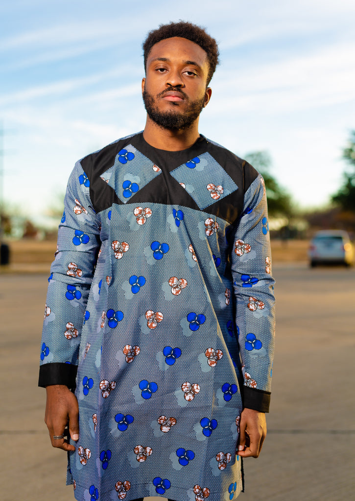 Dean: Ankara Print Shirt For Men Ankara top