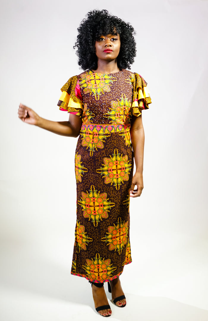 CY: Turn Up With This Ankara Print Dress Anytime, Anywhere