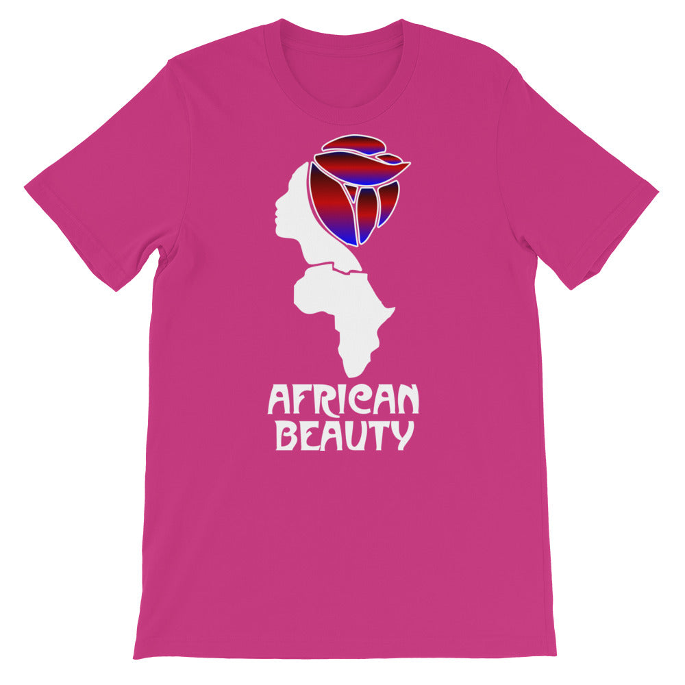 African Beauty T-Shirt Short-Sleeve Unisex T-Shirt