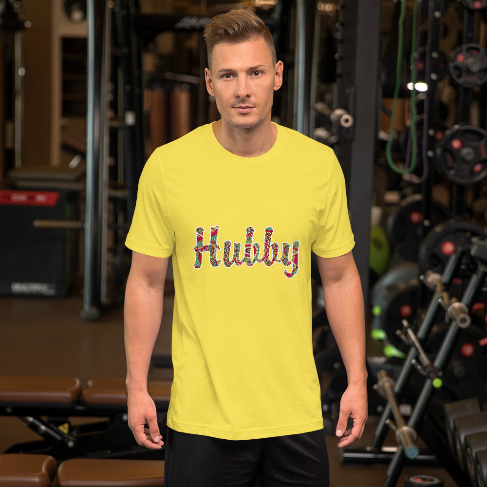 Print Hubby Tee Short Sleeve Shirt Jersey T-Shirt