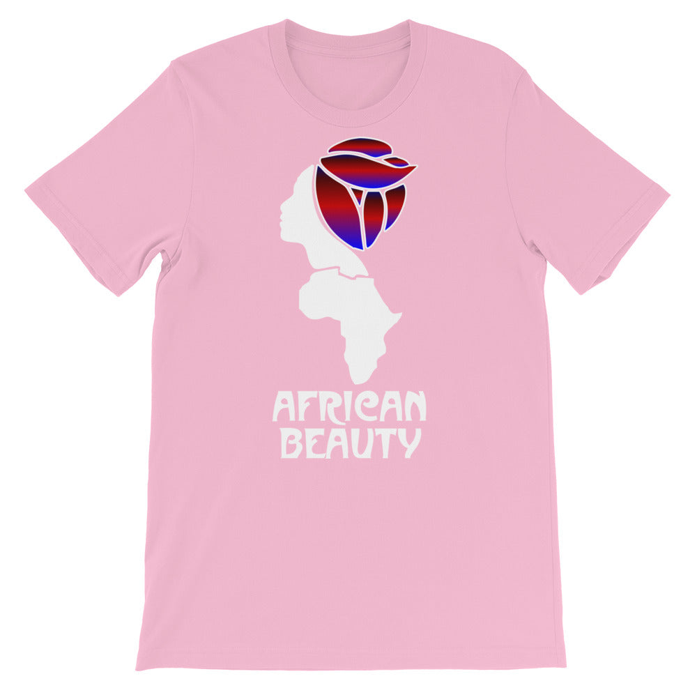 African Beauty T-Shirt Short-Sleeve Unisex T-Shirt