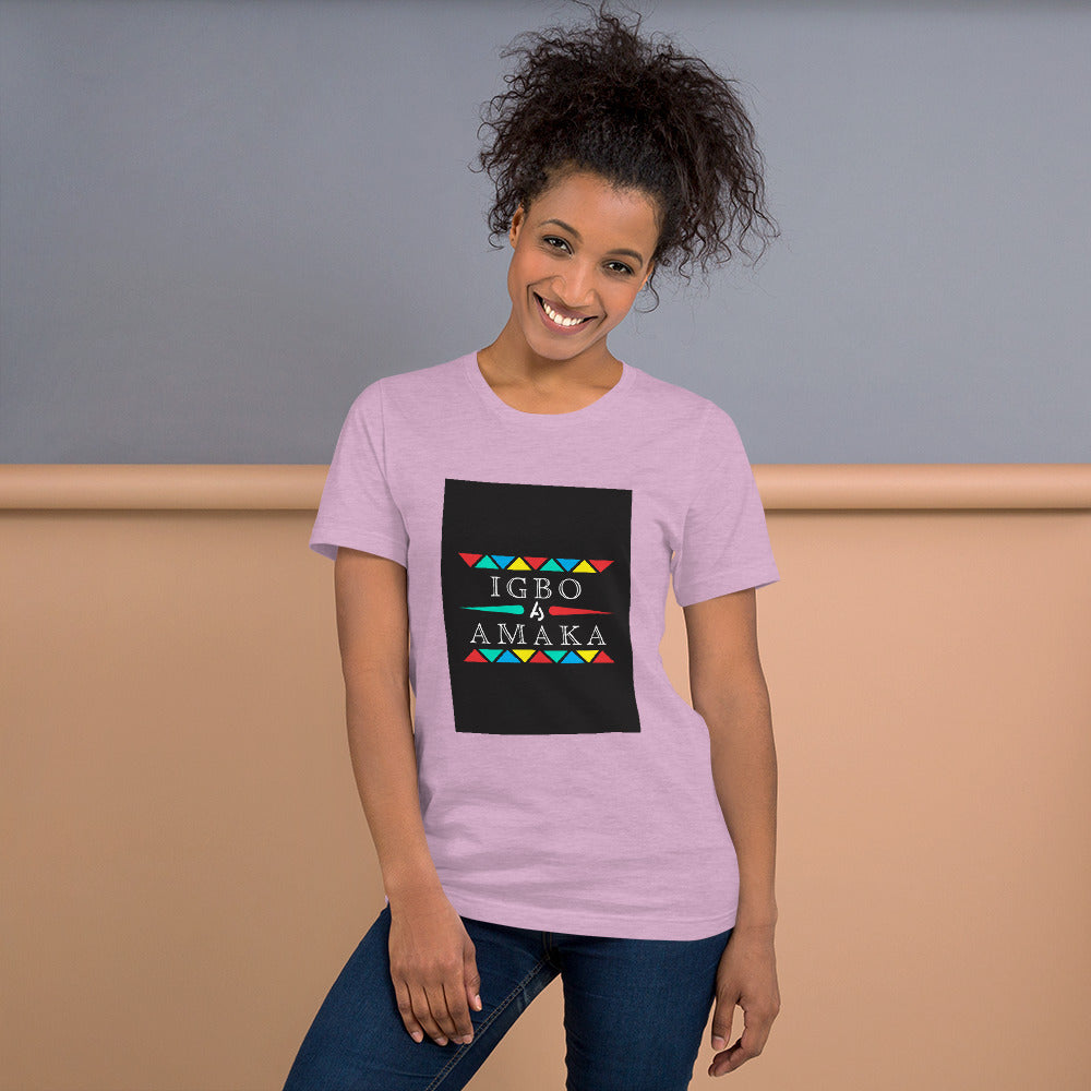 IGBO-AMAKA T-Shirt Short-Sleeve Unisex T-Shirt