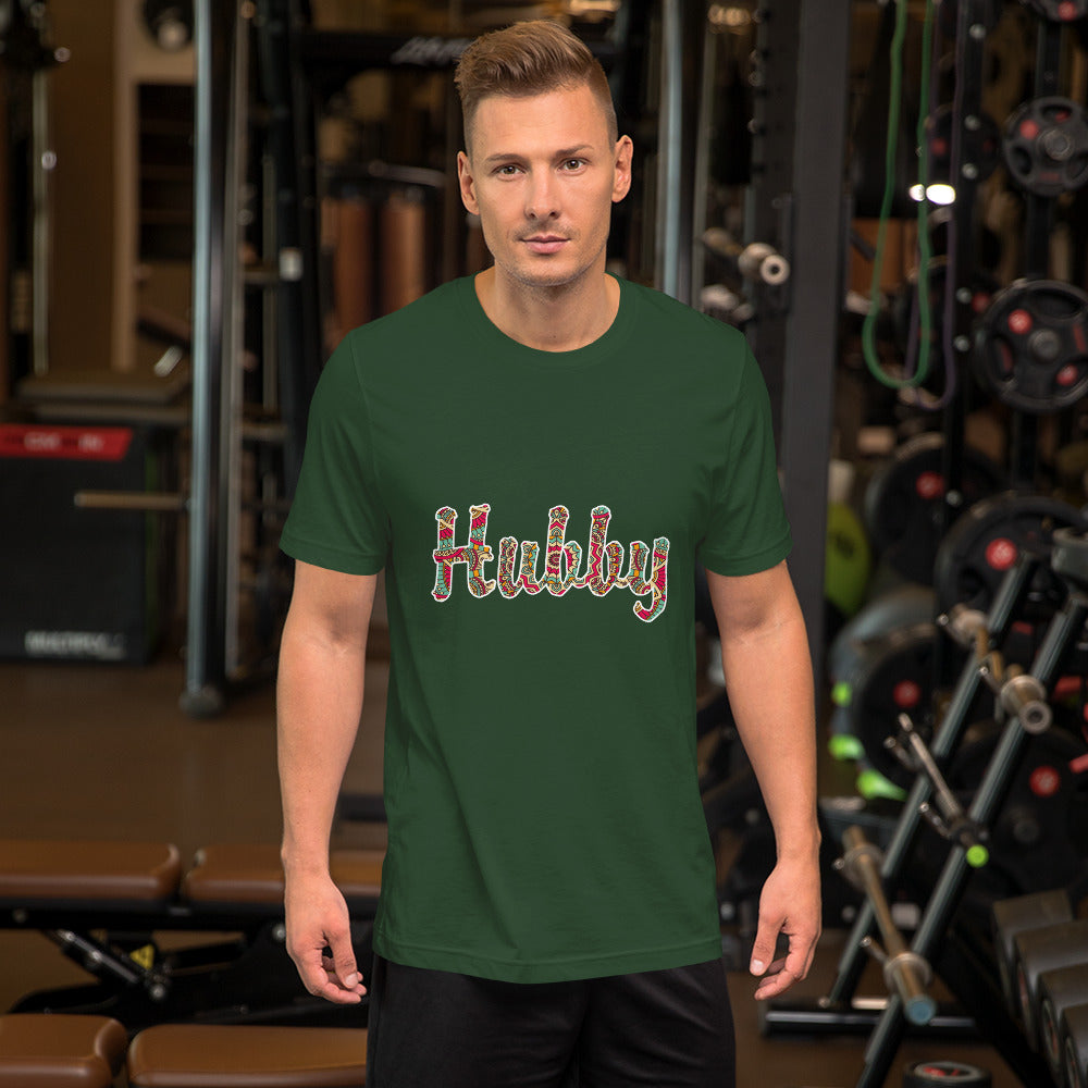 Print Hubby Tee Short Sleeve Shirt Jersey T-Shirt