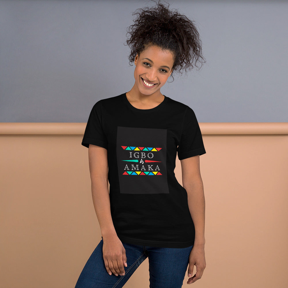 IGBO-AMAKA T-Shirt Short-Sleeve Unisex T-Shirt