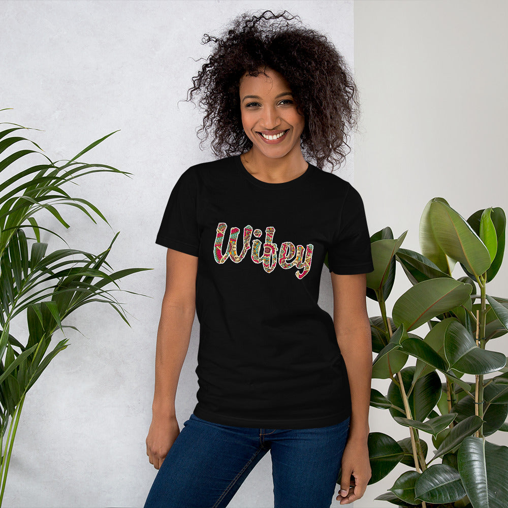 Wifey Print Tee Short Sleeve TShirt Jersey T-Shirt For Women