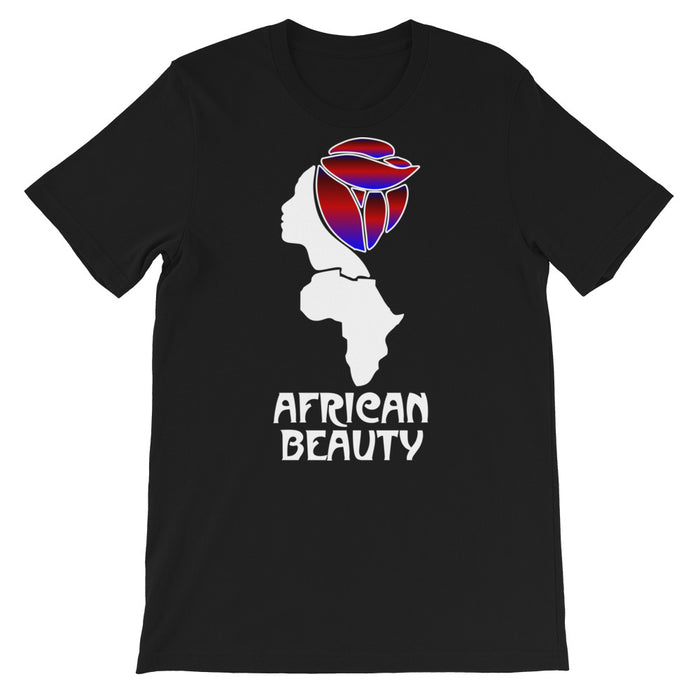 African Beauty T-Shirt Short-Sleeve Unisex T-Shirt