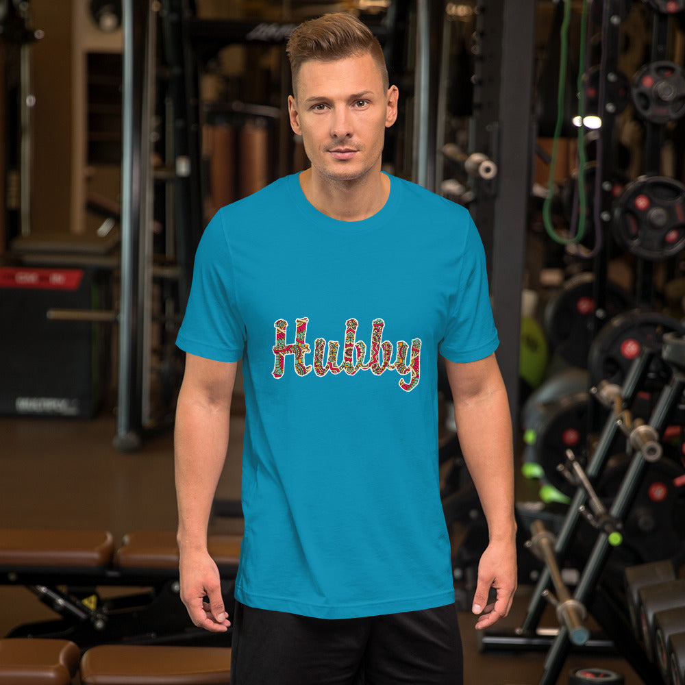 Print Hubby Tee Short Sleeve Shirt Jersey T-Shirt