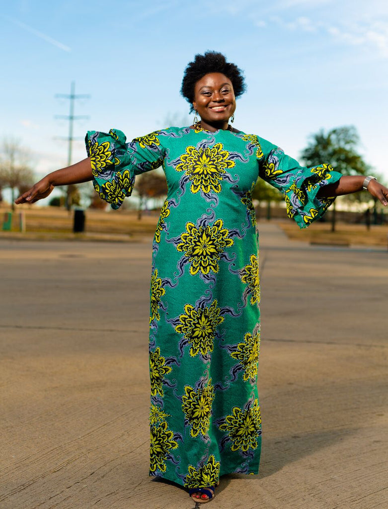 Olive: Pure African Dress